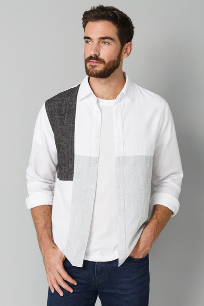 Camisa Linho Puro Sartong Ciel®