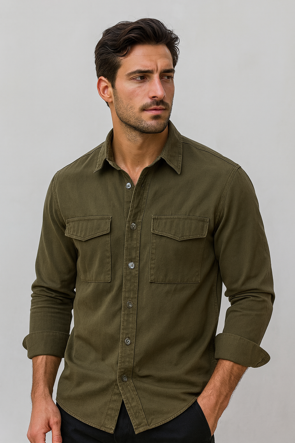 Camisa Cargo Slim Sartong Chambéry®