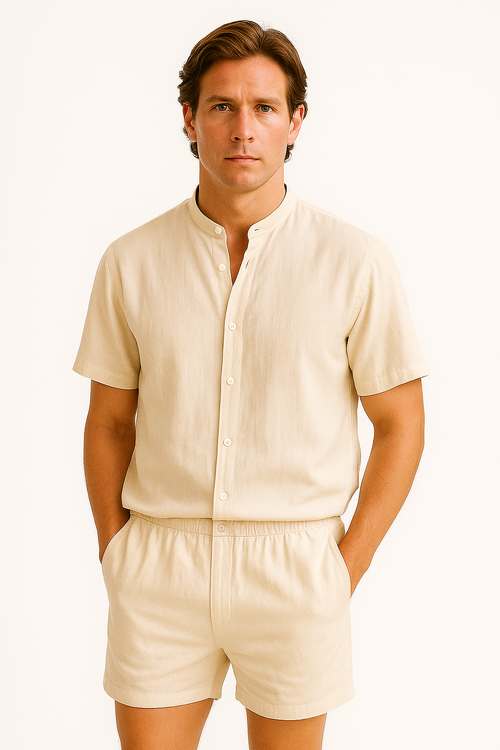 Conjunto Camisa Social Manga Longa Premium Elegante Sartong Akureyri®