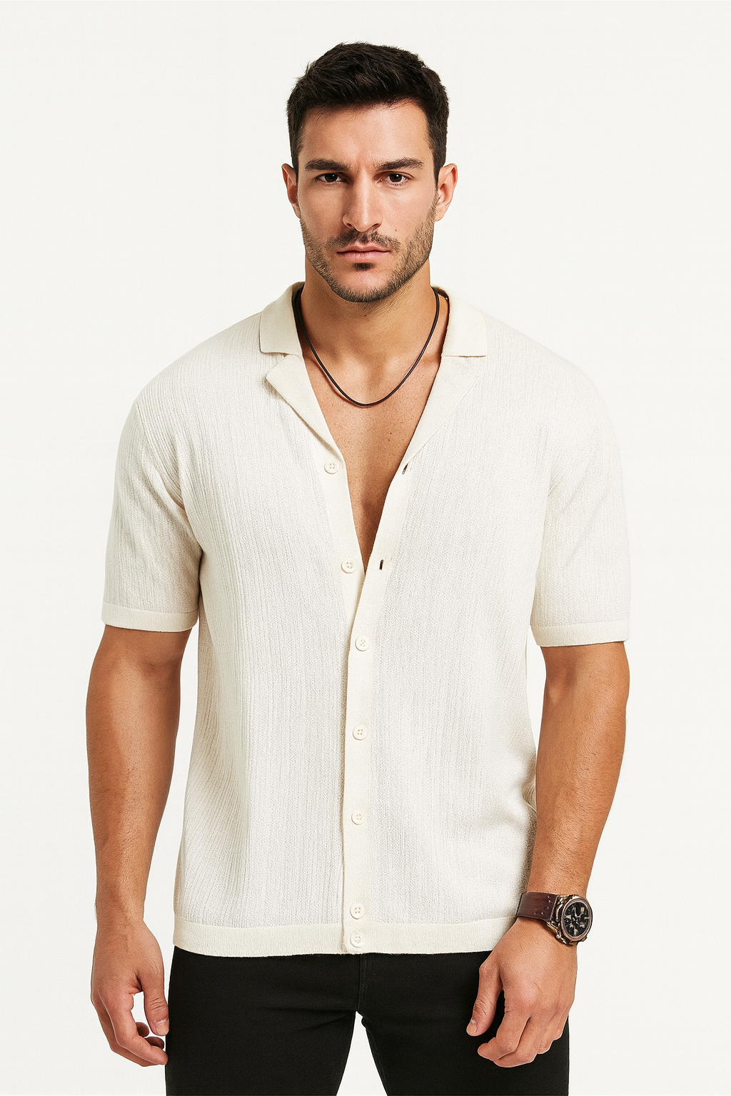 Camisa Tricot Luxo Senso Algodão Premium Comfort Sartong San Cervo®