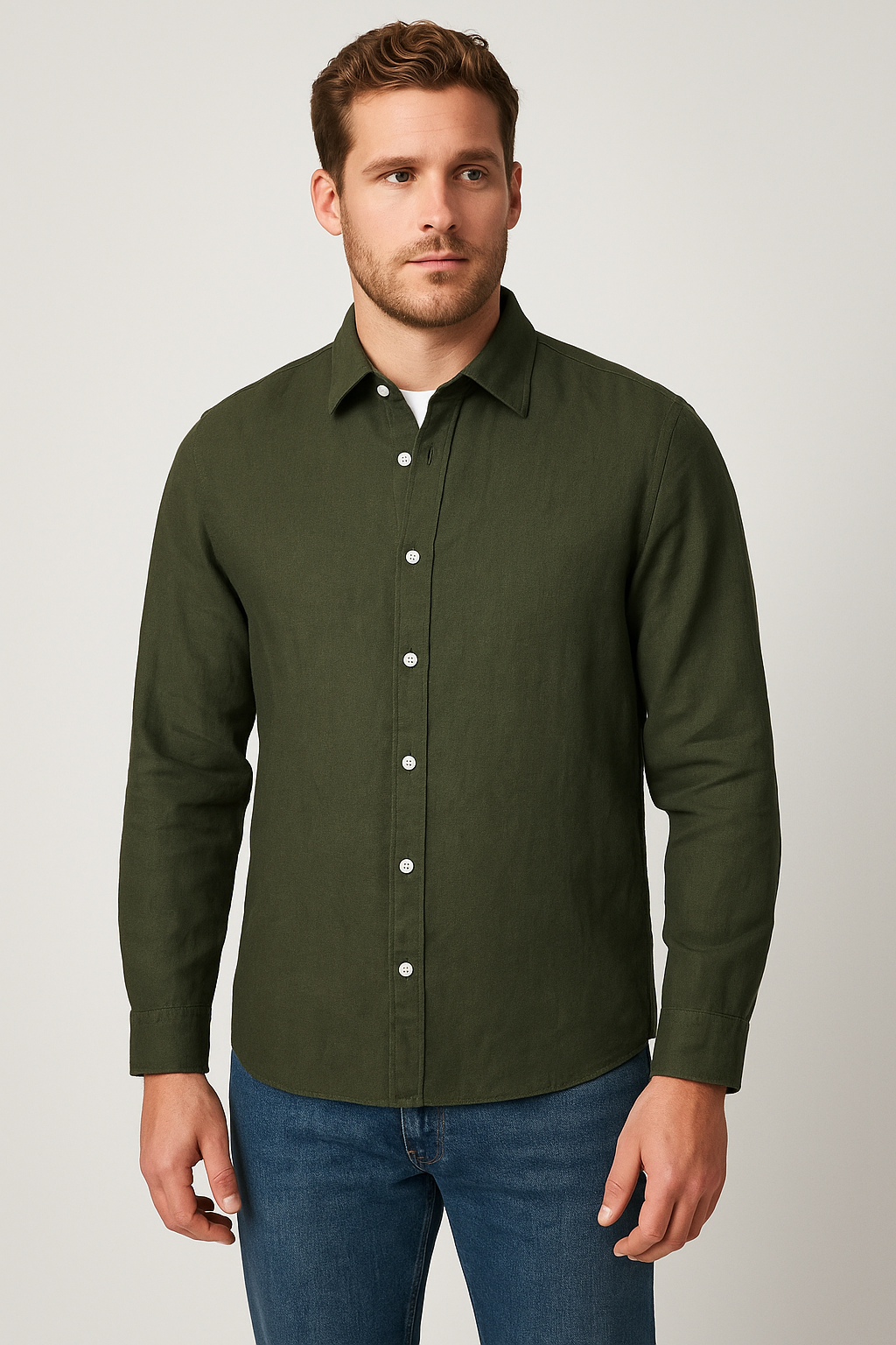 Camisa Linho Casual Sartong Chester®