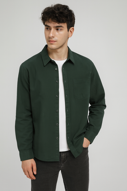 Camisa Casual Algodão Grosso Supremo Para Eventos Sartong Gran Leiria®