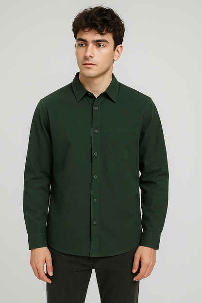 Camisa Casual Algodão Grosso Supremo Para Eventos Sartong Gran Leiria®