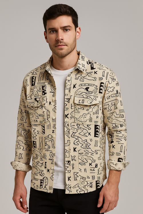 Camisa Casual Algodão Sartong Lourmarin®