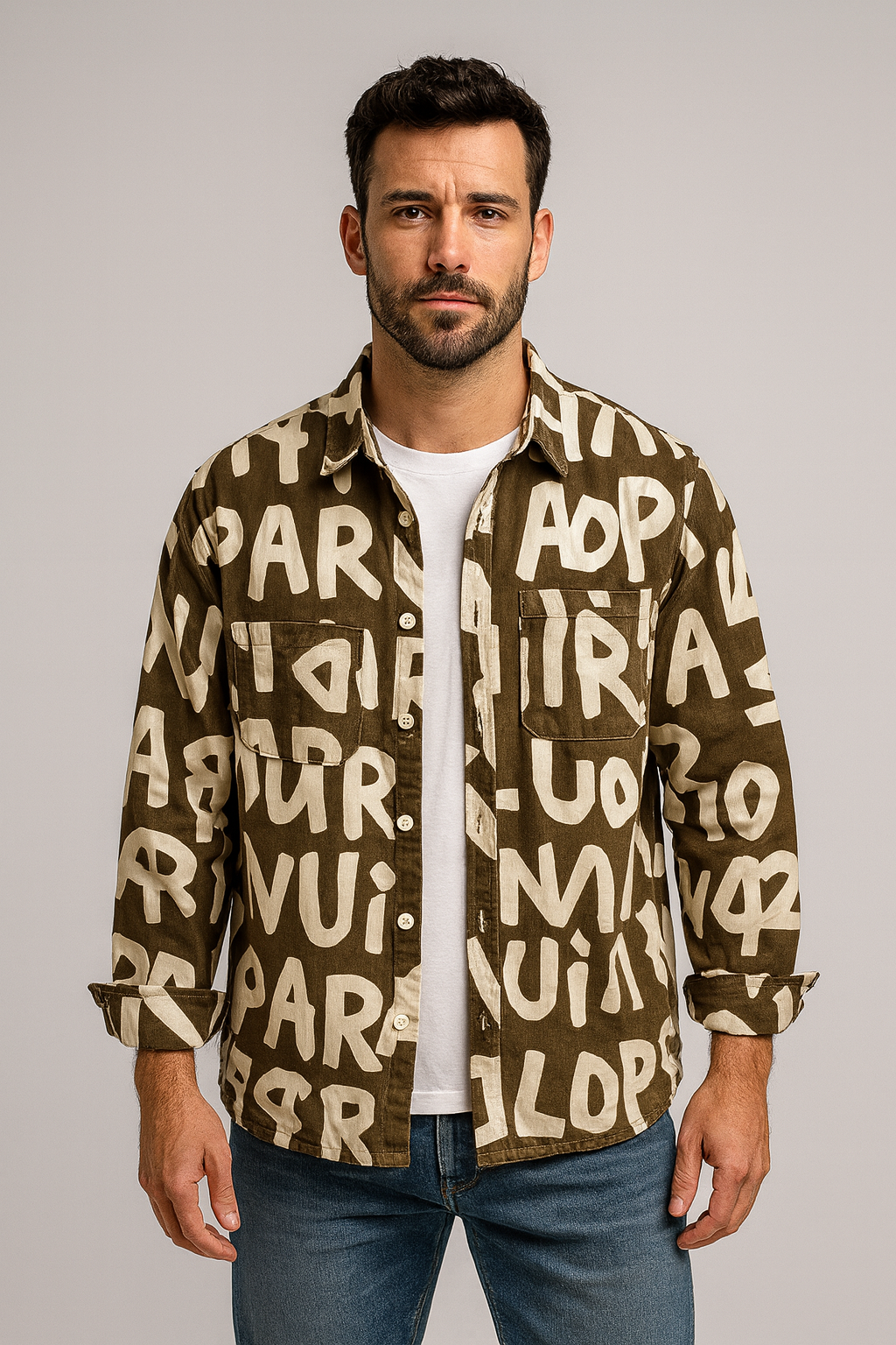 Camisa Casual Algodão Sartong Zakopane®