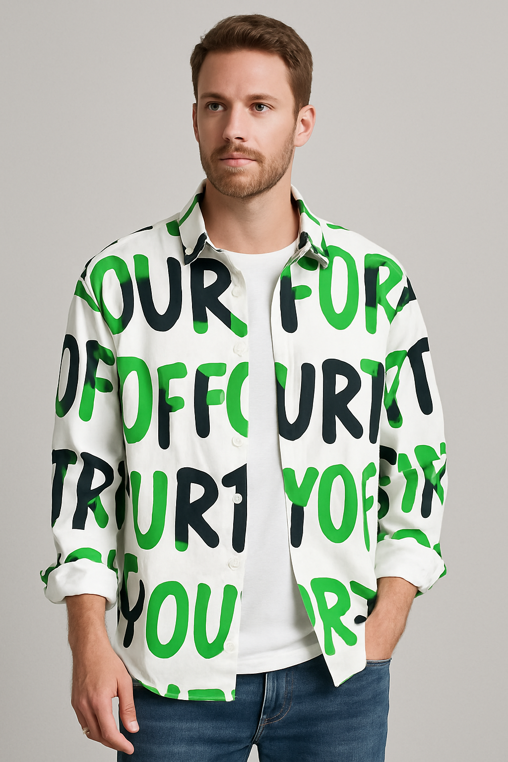 Camisa Casual Algodão Sartong Reims®