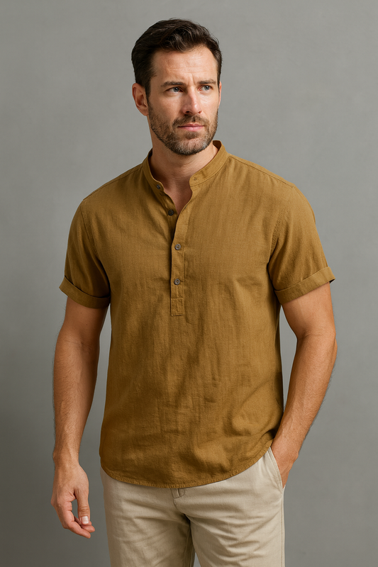 Camisa Casual Linho Sartong Emilion®