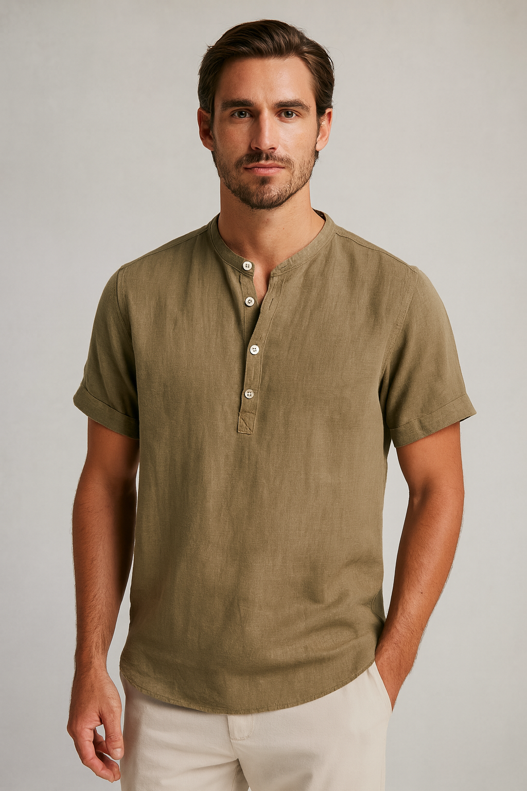 Camisa Social Linho Sartong Interlaken®