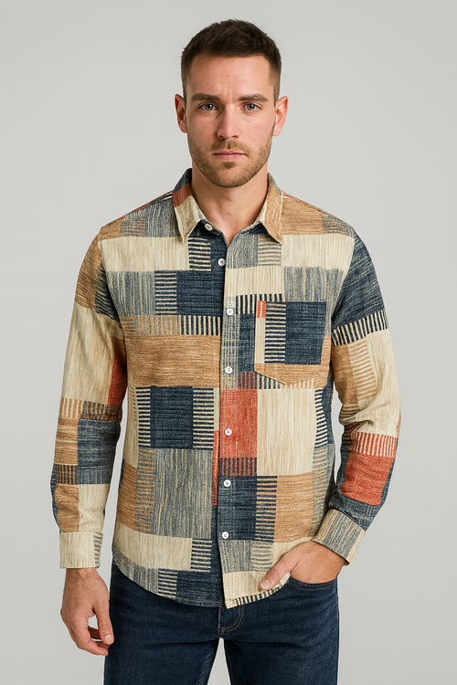 Camisa Social Slim Algodão Puro Clássico Atemporal Premium Sartong San Trento®