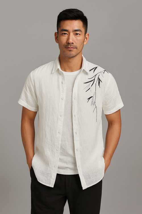 Camisa Casual Linho Sartong Saumur®