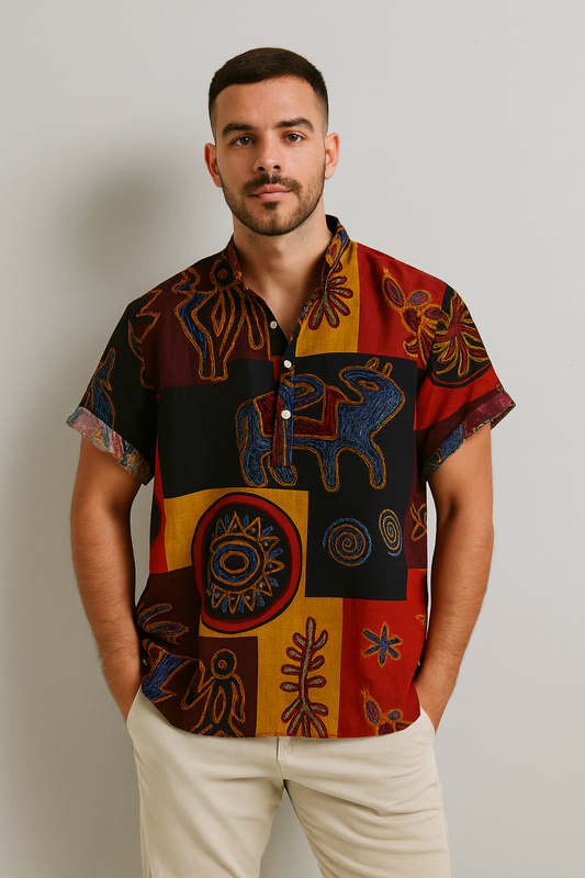 Camisa Casual Gola Padre Sartong Cannes®