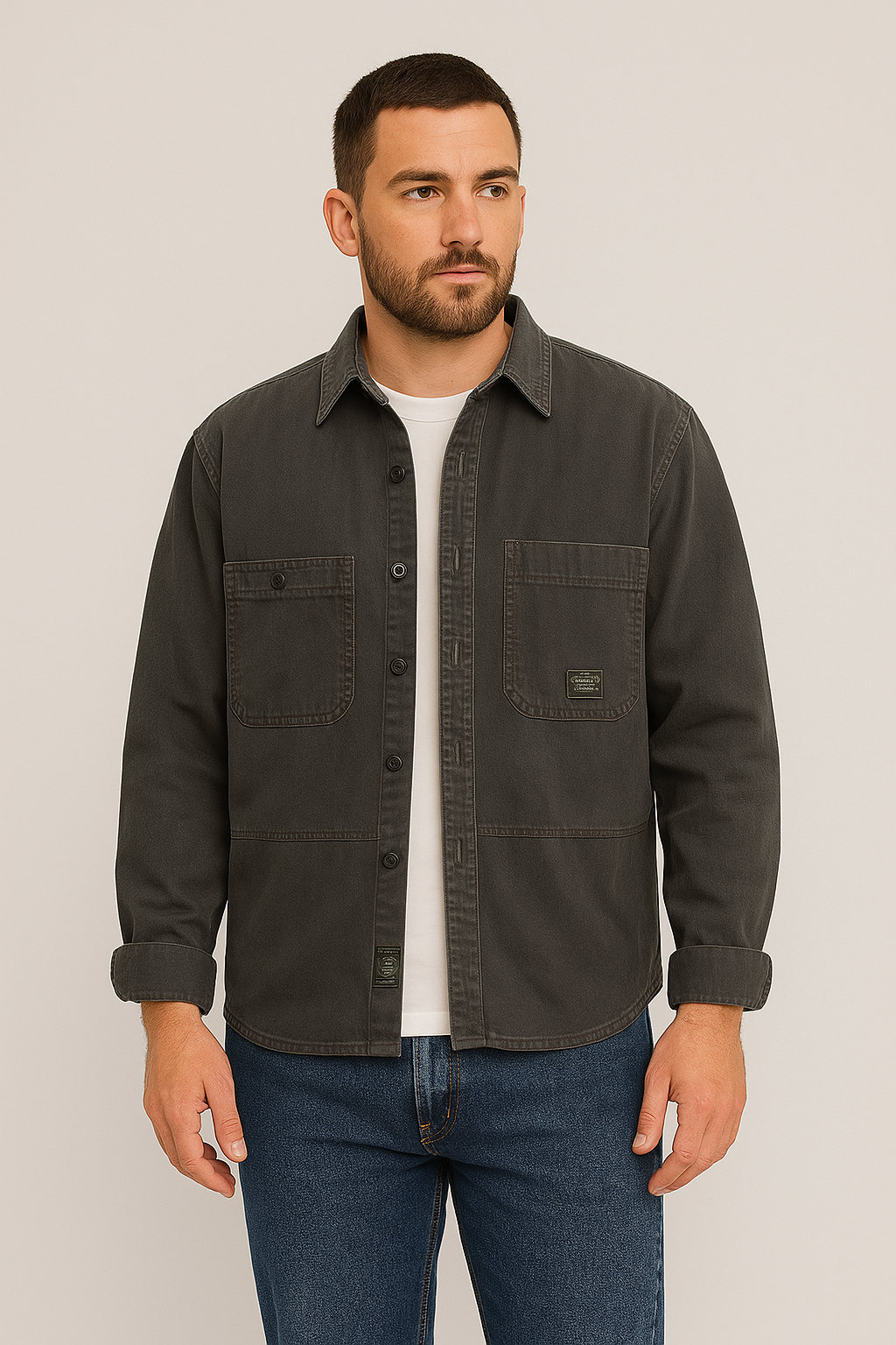 Camisa Social Slim Justa Ao Corpo Premium Algodão Puro Italiano Supremo Sartong Faro®