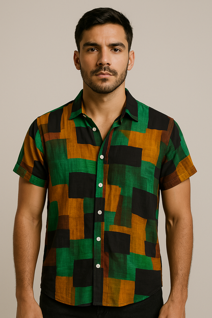 Camisa Casual Algodão Sartong Dijon®