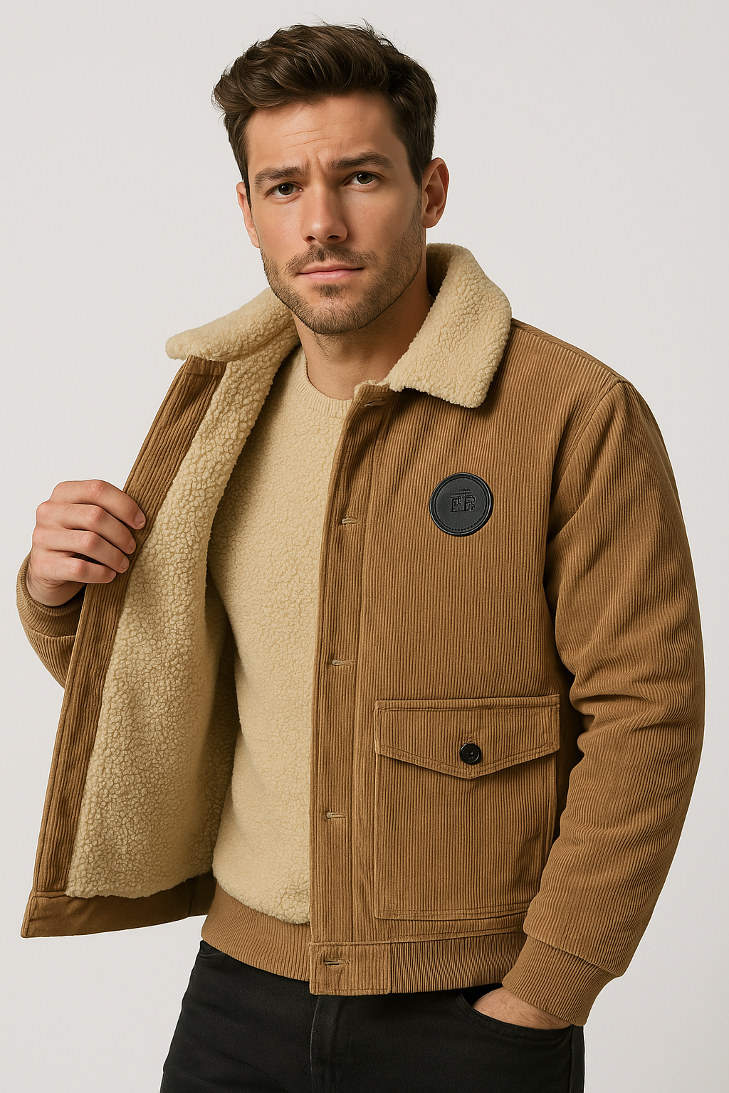 Jaqueta Masculina Clássica Atemporal Elegante Premium Internacional Sartong Tallinn®