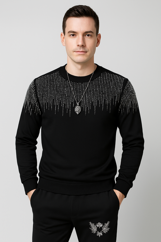 Suéter Masculino Clássico Sartong Evian Bains®