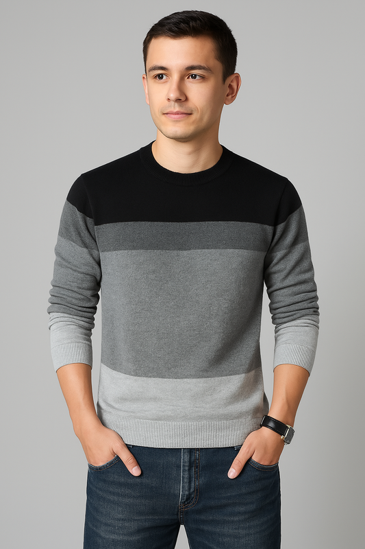 Suéter Masculino Tricô Premium Algodão Puro Sartong Corciano®