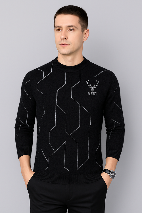 Suéter Masculino Algodão Puro De Alta Qualidade Sartong Samedan®