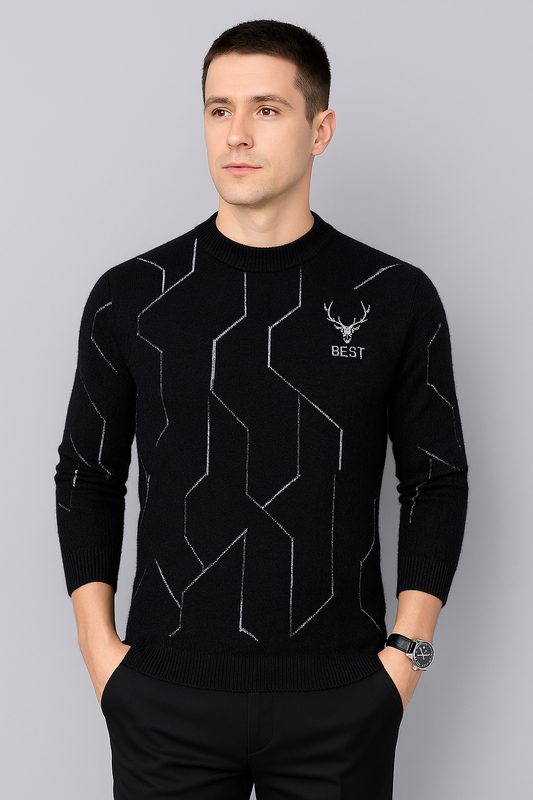 Suéter Masculino Algodão Puro De Alta Qualidade Sartong Samedan®