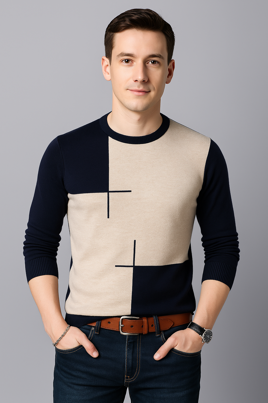 Camisa Social Slim Luxo Algodão Premium Edição Limitada Sartong Conegliano®