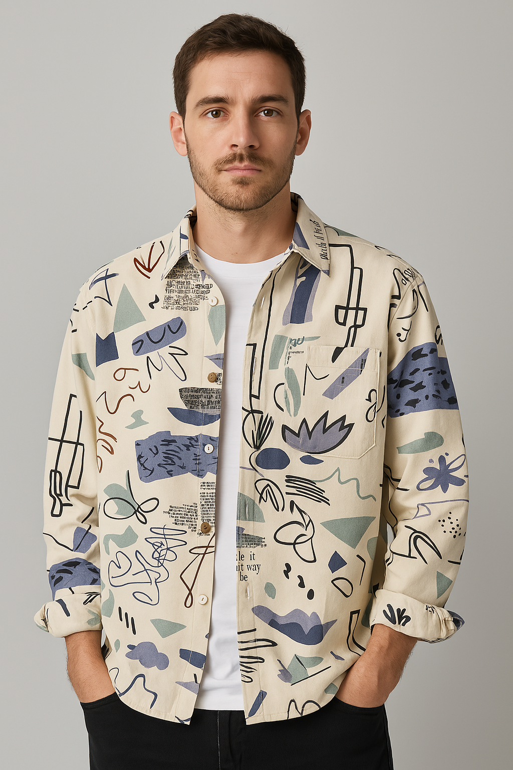 Camisa Casual Slim Sartong Toruń®