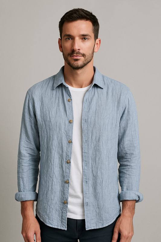 Camisa Social Linho Sartong Pamplona®