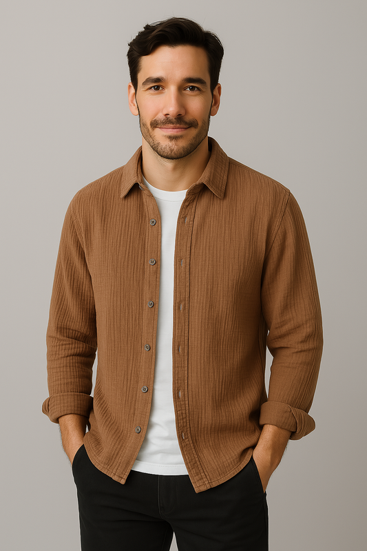 Camisa Casual Slim Sartong Belfast®