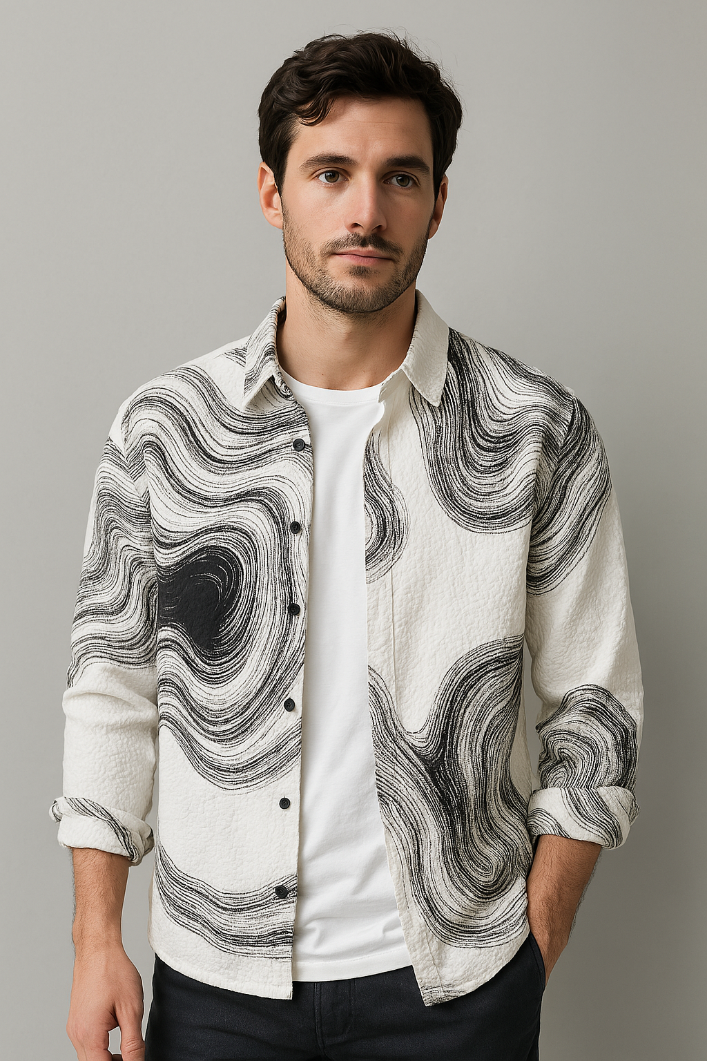 Camisa Social Algodão Poliéster Sartong Eger®