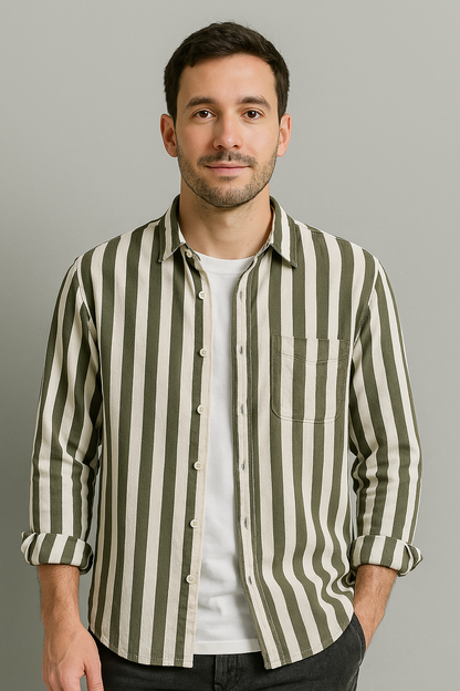 Camisa Casual Algodão Sartong Bolonha®