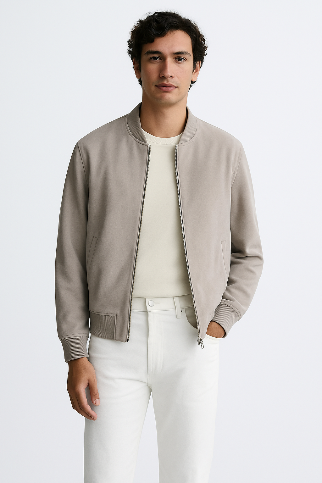 Jaqueta Masculina Elegante Casual Timeless em Algodão e Poliéster Sartong Vasteras®