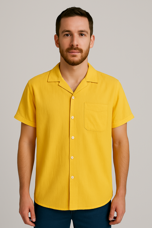 Camisa Social Luxo Atemporal De Alto Padrão Algodão Supremium De Alta Qualidade Sartong Leeds®