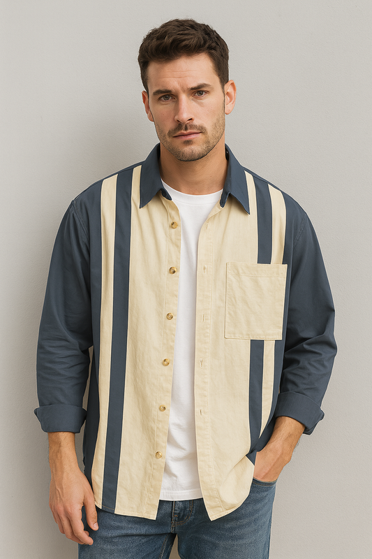 Camisa Casual Masculina Sartong Riez®