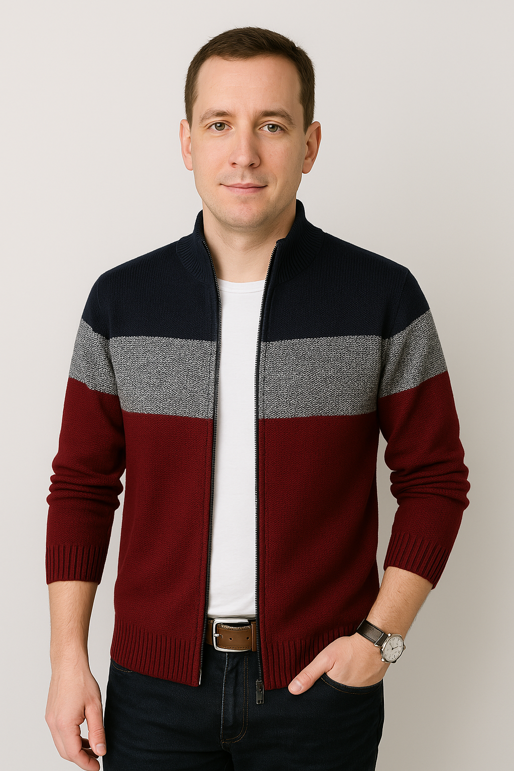 Jaqueta Masculina Elegante Atemporal de Luxo Sartong Vila Sant®