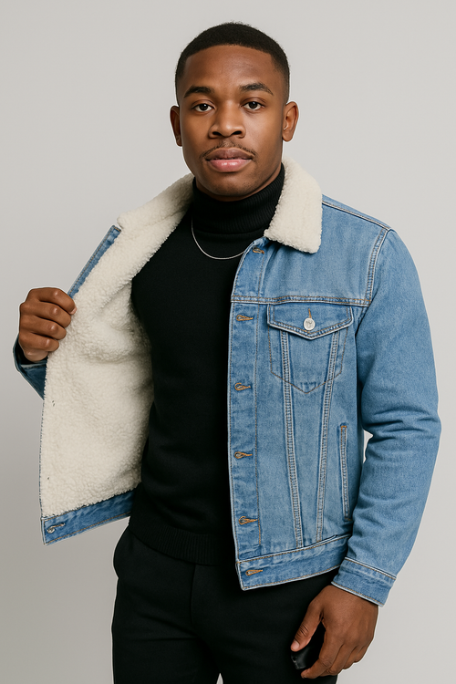 Jaqueta Masculina Elegante Sofisticado Capuz Premium Inverno Artesanal Sartong Namur®