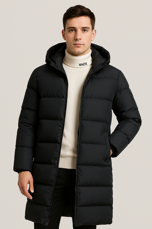 Jaqueta Masculina Luxuosa Algodão Poliéster Casual Refinada Premium Sartong Arnhem®