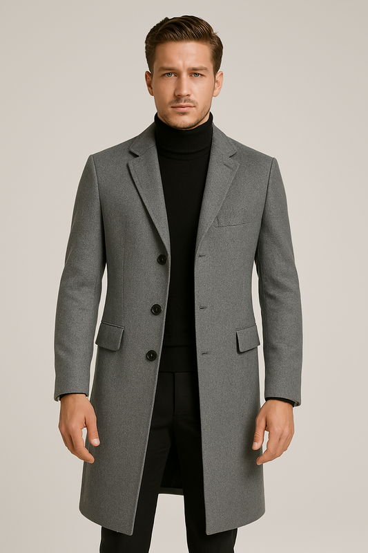 Sobretudo Lã Clássico Sartong Omis®