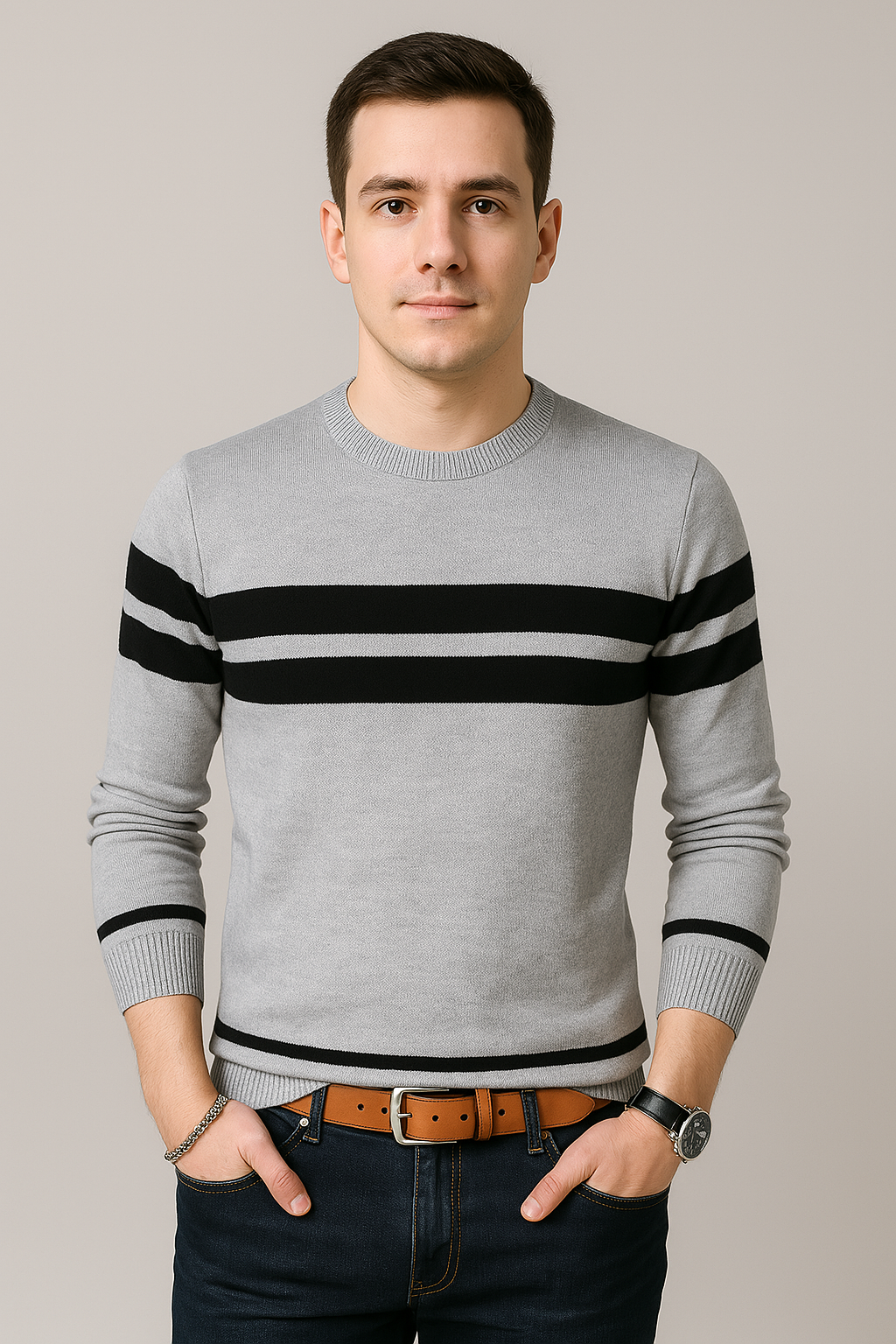 Suéter Algodão Elastano Sartong Wengen®