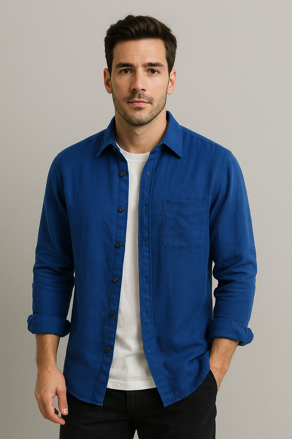 Camisa Casual Slim Sartong Kitz®