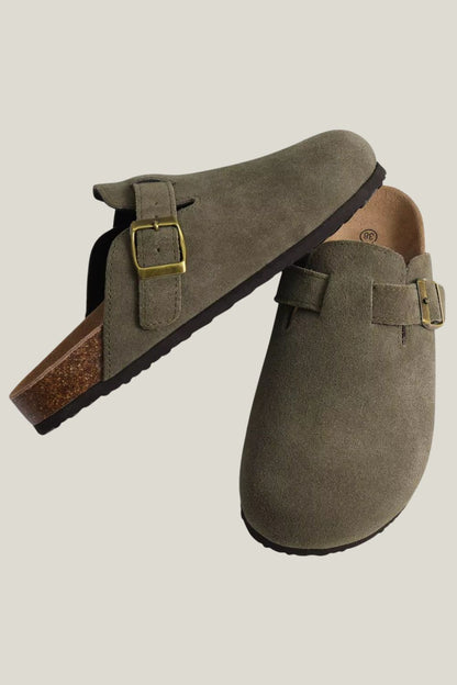 Clog Sartong Ravena Army em verde musgo6