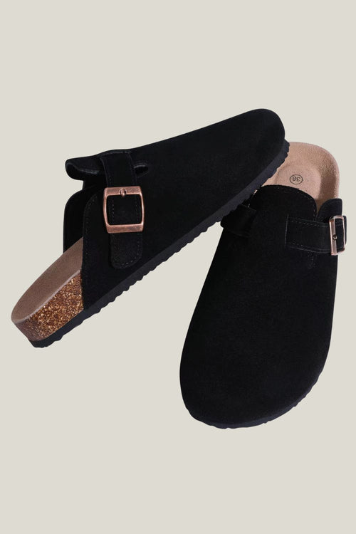 Clog Sartong Ravena Carbon em preto