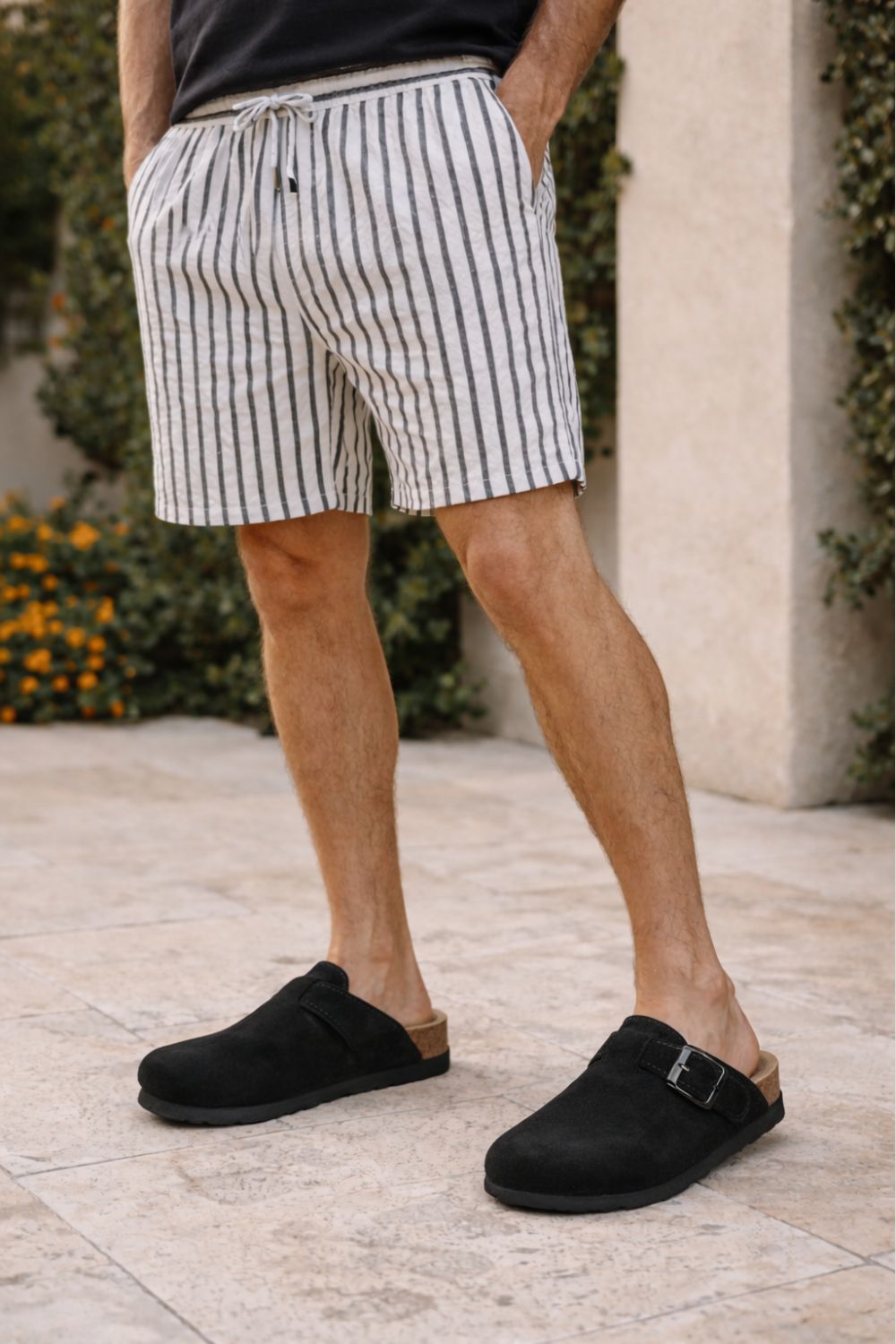 Clog Sartong Ravena Carbon em preto2