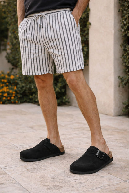 Clog Sartong Ravena Carbon em preto2