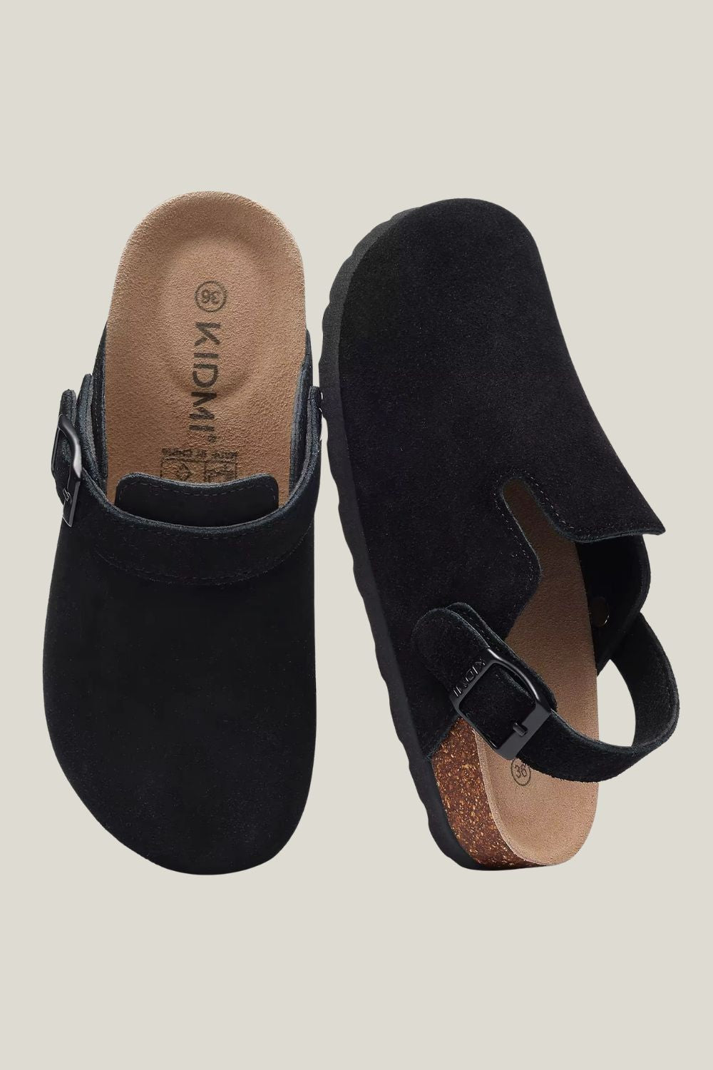 Clog Sartong Ravena Carbon em preto4