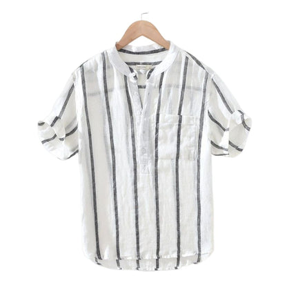 Camisa Social Slim Premium Exclusivo Linho Puro Italiano Sartong San Gordes®