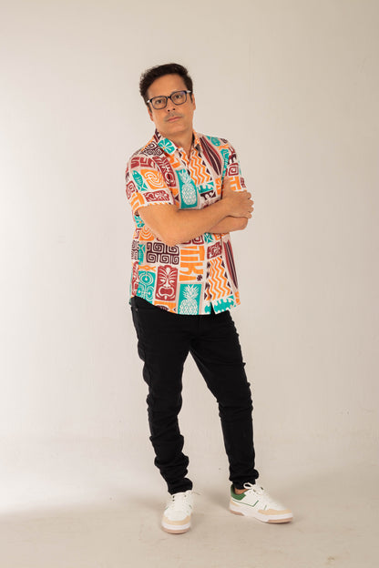 Camisa Casual Solta Sartong Cracóvia®