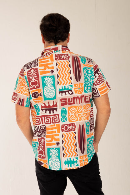 Camisa Casual Solta Sartong Cracóvia®