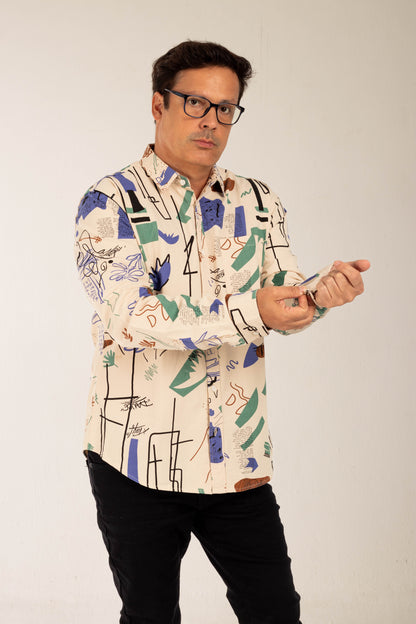 Camisa Casual Slim Sartong Toruń®