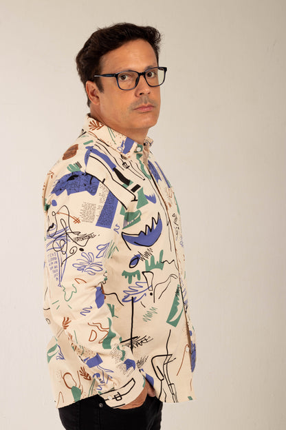 Camisa Casual Slim Sartong Toruń®