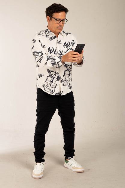 Camisa Casual Algodão Sartong Newcastle®