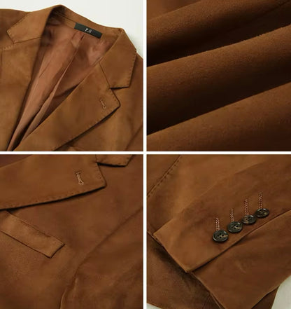 Blazer Slim Camurça Sartong Gdansk®