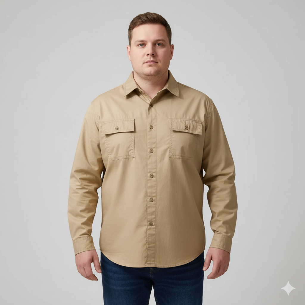 Camisa Masculina Casual Sartong Orléans®